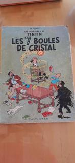 Tintin Les sept boules de cristal, Une BD, Utilisé, Enlèvement ou Envoi, Hergé