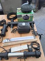 Vijver toebehoren/benodigheden, pomp, lucht, UV etc, Ophalen, Zo goed als nieuw, Vijverpomp