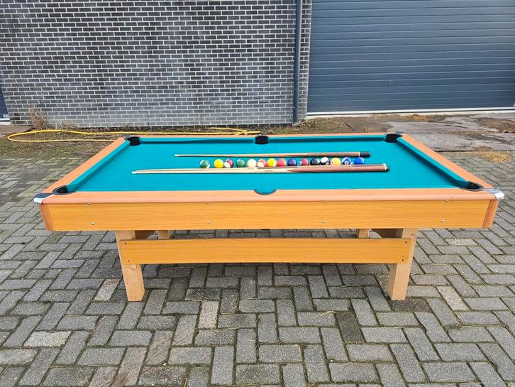Pooltafel, Sport en Fitness, Biljarten en Poolen, Pooltafel, Ophalen