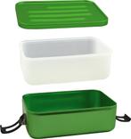 Sigg aluminium brooddoos rood of groen 23 x 14,5 x 6cm, Huis en Inrichting, Keuken | Tupperware, Ophalen of Verzenden, Nieuw, Rood