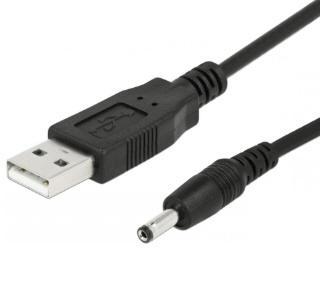 USB-A DC Connector Connecter - Voedingskabel 3,5 mm - 50 cm, Audio, Tv en Foto, Opladers, Ophalen of Verzenden