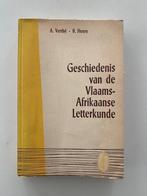 Geschiedenis van de Vlaams-Afrikaanse Letterkunde (1962) - A, Gelezen, Ophalen of Verzenden
