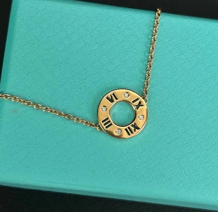 Armband Tiffany & Co goud 18 krt + certificaat twv 1200€, Handtassen en Accessoires, Armbanden, Zo goed als nieuw, Goud, Ophalen of Verzenden