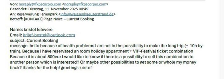 Plage Noire Festival-VIP Ticket 14-15/11/2025, Tickets en Kaartjes, Evenementen en Festivals, Eén persoon, Meerdaags