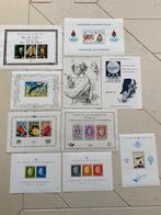 Belgie, 10 postzegelblokken, Postzegels en Munten, Postzegels | Europa | België, Ophalen of Verzenden, Postfris, Postfris, Olympische Spelen