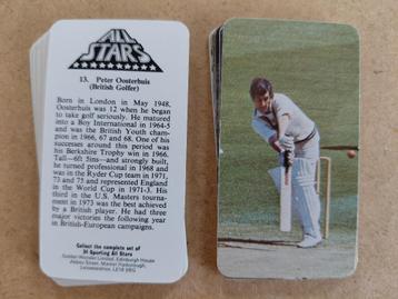 Sporting All Stars complete set 24 chromos sporters 1979 beschikbaar voor biedingen
