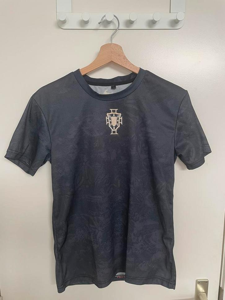 Cristiano Ronaldo fanshirt – Portugal, nummer 7, Kleding | Heren, Sportkleding, Nieuw, Voetbal, Maat 46 (S) of kleiner, Zwart