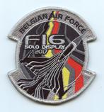 ABL luchtmacht patch 31sqn F16 solo 2017 velcro v2, Verzamelen, Militaria | Algemeen, Verzenden, Luchtmacht, Embleem of Badge