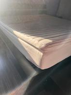 Bed  kleur malm zwart, Huis en Inrichting, Slaapkamer | Bedden, Ophalen, Zo goed als nieuw, Zwart