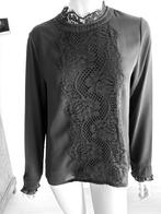 Feestelijke Blouse  Unica Paris – Maat L – Elegant & Chic, Unika, Zwart, Maat 42/44 (L), Ophalen of Verzenden
