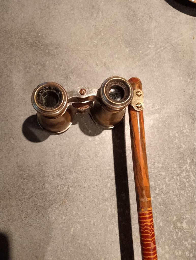 Canne jumelles de théâtre, Antiquités & Art, Curiosités & Brocante, Enlèvement ou Envoi