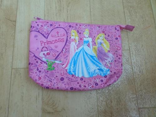 Trousse pochette sac Disney Princess rose tirette zip, Collections, Disney, Comme neuf, Sac, Valise ou Pochette, Autres personnages