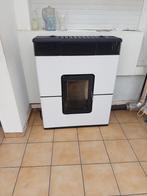 Kanaalbare Pelletkachel, Huis en Inrichting, Kachels, Ophalen, Gebruikt, Pelletkachel, Vrijstaand
