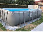 Zwembad Intex met warmtepomp 549x274x132, Tuin en Terras, Zwembaden, Gebruikt, 200 tot 300 cm, Rechthoekig, Ophalen