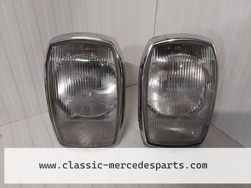 Koplampenglazen set Mercedes W114 W115, Auto-onderdelen, Verlichting, Mercedes-Benz, Gebruikt, Ophalen of Verzenden
