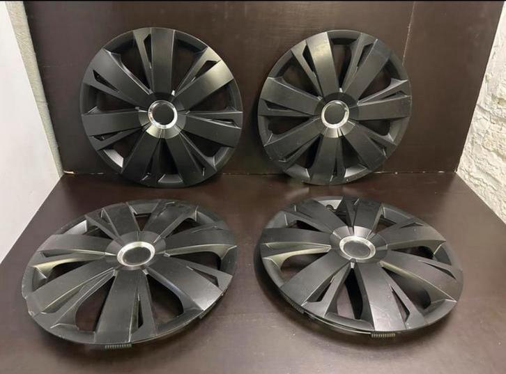4 universele 16" wieldoppen superprijs 7€/4, Auto diversen, Wieldoppen, Gebruikt, Ophalen of Verzenden