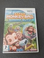Nintendo Wii spelletje Super Monkey ball banana blitz, Enlèvement ou Envoi, Comme neuf