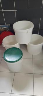 3 emmers 25liter, Huis en Inrichting, Emmers, Ophalen, Zo goed als nieuw
