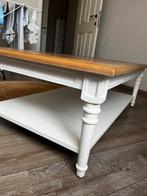 Salontafel hout wit, Ophalen, 100 tot 150 cm, Landekijk klassiek, Nieuw