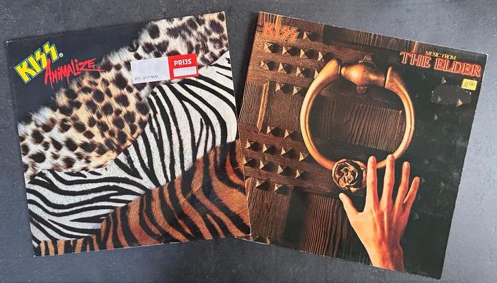 KISS - The elder & Animalize ( 2 LPs ), Cd's en Dvd's, Vinyl | Hardrock en Metal, Verzenden