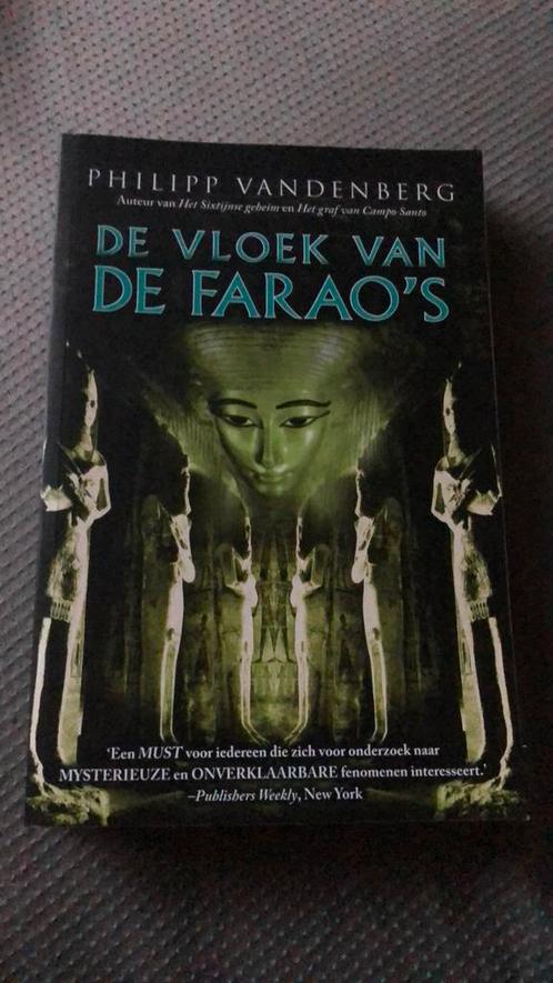 P. Vandenberg - De vloek van de farao's, Boeken, Thrillers, Zo goed als nieuw, Ophalen of Verzenden
