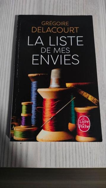 Boek 'La liste de mes envies' - Grégoire Delacourt beschikbaar voor biedingen