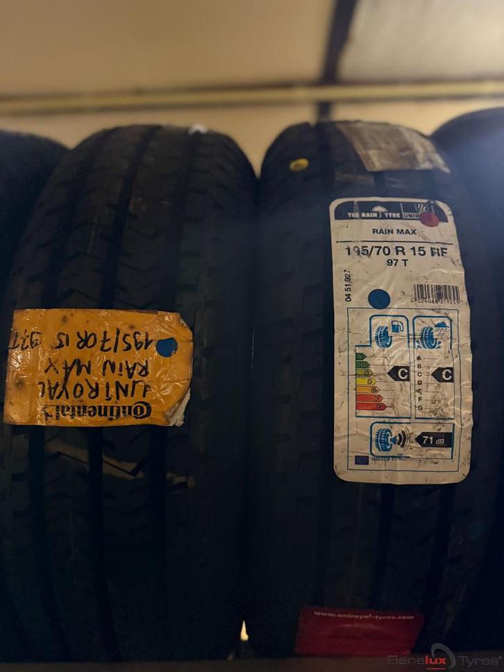 nieuw 195/70R15 97T Uniroyal 195/70 R15 195/70/15 1957015, Auto-onderdelen, Banden en Velgen, Band(en), Zomerbanden, 15 inch, 195 mm