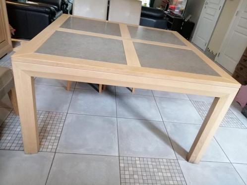 Table carrée, Huis en Inrichting, Tafels | Eettafels, Gebruikt, 100 tot 150 cm, 100 tot 150 cm, Vijf personen of meer, Vierkant