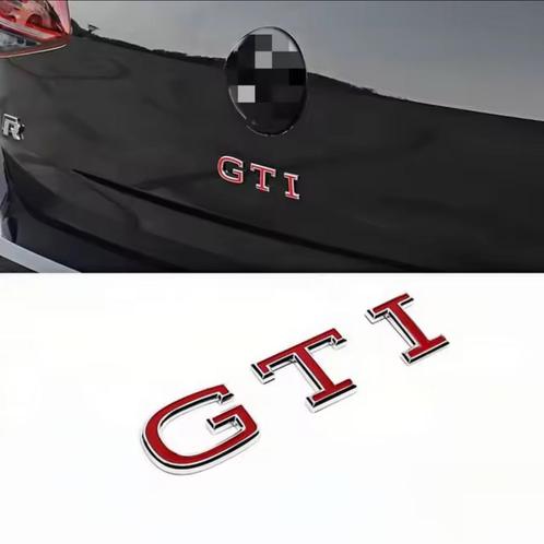 GTI Embleem voor Volkswagen Golf 8, Auto diversen, Autostickers, Ophalen of Verzenden
