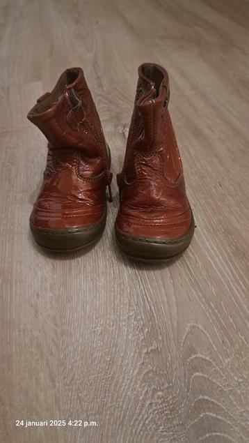 Bruin/rode meisjes schoentjes maat 20, Kinderen en Baby's, Ophalen, Schoentjes