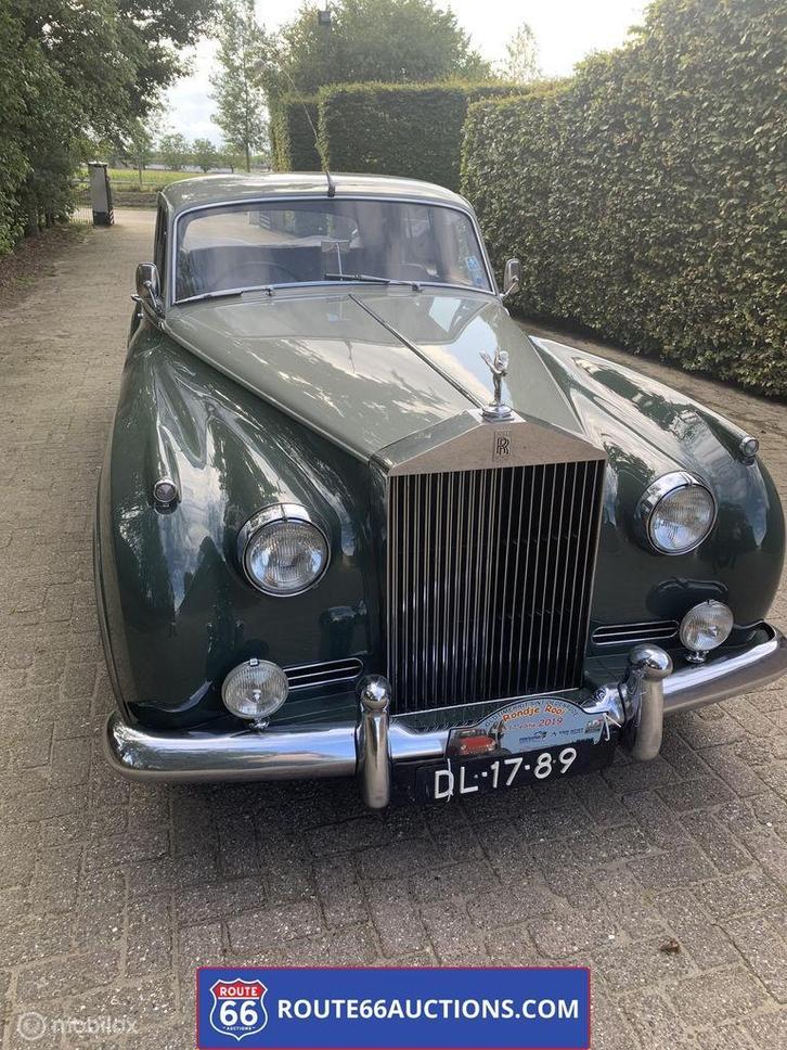 Rolls-Royce Silver Cloud I | 1957 | Route 66 Auctions, Auto's, Oldtimers, Bedrijf, Te koop, Rolls-Royce, Benzine, Overige carrosserie