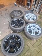 velgen met  band renault laguna 2 break, Autos : Pièces & Accessoires, Enlèvement, Utilisé, 17 pouces, Pneus et Jantes