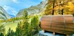 Livraison installation sauna tonneau extérieur, Nieuw, Overige typen, Ophalen of Verzenden