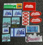 Groot lot 15 stickers Studio Brussel Stu Bru, Verzamelen, Stickers, Film, Tv of Omroep, Ophalen of Verzenden, Zo goed als nieuw