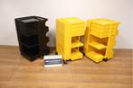 Set van 3 Vintage B-Line Boby Trolleys door Joe Colombo, Ophalen of Verzenden