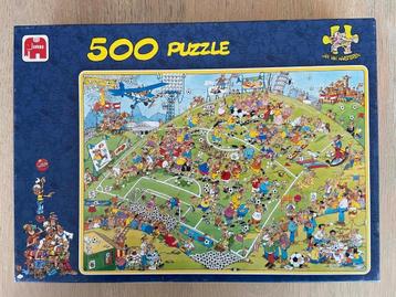Jan Van Haasteren puzzel 'Voetbal' (500 stukjes) beschikbaar voor biedingen