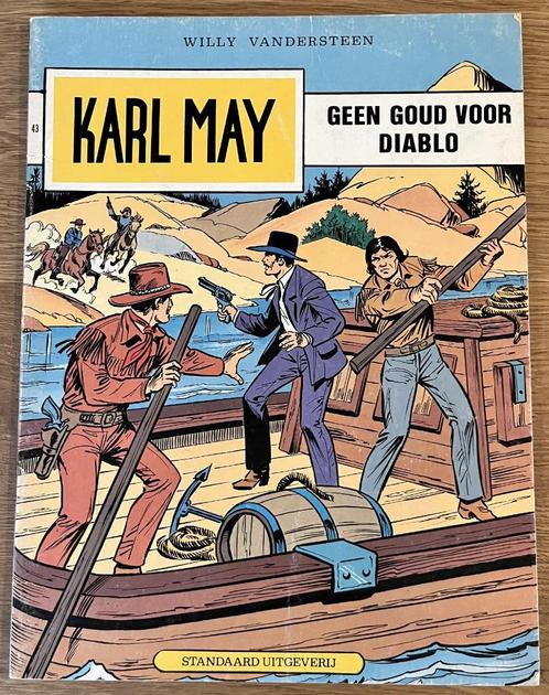 Karl May - Geen goud voor Diablo - 43 (1979) Strip, Boeken, Stripverhalen, Gelezen, Eén stripboek, Ophalen of Verzenden