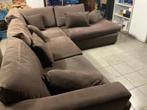 Hoeksalon, Huis en Inrichting, Zetels | Complete zithoeken, Ophalen, Gebruikt, Stof, Tijdloos en cosy
