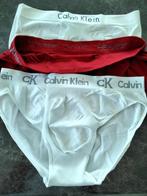 3 nieuwe calvin klein heren onderbroeken slips maat XL/XXL., Kleding | Heren, Ophalen of Verzenden