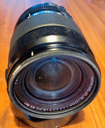 Fujinon zoomlens 18-135mm, met Hoya UV-lens., Ophalen, Zo goed als nieuw