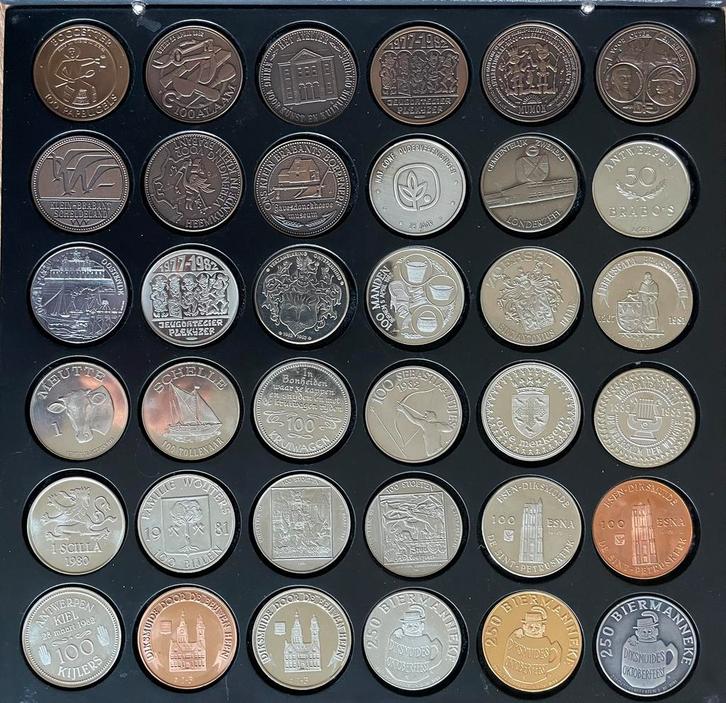 Gemeente munten (€2,5/stk of €80 voor de 36 stuks), Postzegels en Munten, Munten en Bankbiljetten | Verzamelingen, Munten, Ophalen
