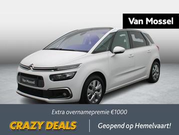 Citroën C4 Spacetourer Feel !ACTIEPRIJS!, Auto's, Stof, Gebruikt, Wit, 131 pk