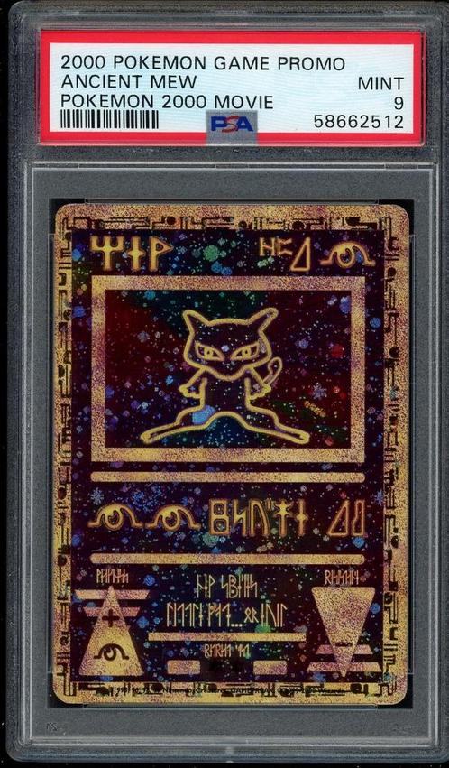 Ancient Mew PSA 9 -  - Wizards Black Star Promo 2000, Hobby en Vrije tijd, Verzamelkaartspellen | Pokémon, Zo goed als nieuw, Losse kaart