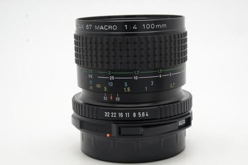 ZELDZAME 100mm F4 100/ macro voor pentax 67 6x7 SMC 67II, Audio, Tv en Foto, Foto | Lenzen en Objectieven, Gebruikt, Macrolens