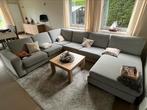 Salon U-vorm grijs, Huis en Inrichting, Ophalen, Gebruikt, Stof