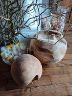 Teak decoratiebollen 20 en 30 cm, Ophalen