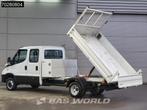 Iveco Daily 35C16 3.0L Kipper Dubbel Cabine met Kist 3,5t tr, Auto's, Bestelwagens en Lichte vracht, Stof, Gebruikt, Euro 6, Iveco