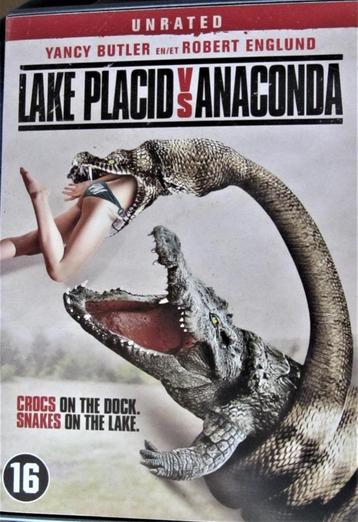 DVD HORROR- LAKE PLACID VS ANACONDA
