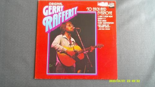 Gerry Rafferty – To each and everyone (LP), Cd's en Dvd's, Vinyl | Rock, Gebruikt, Poprock, Ophalen of Verzenden
