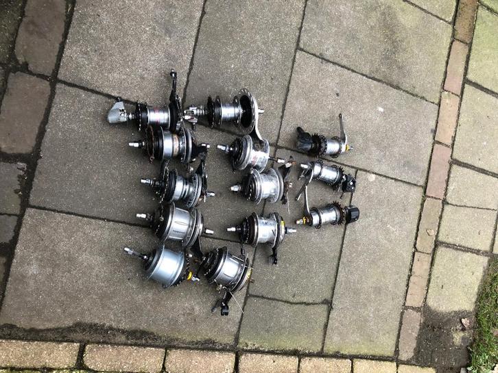 :Achterwiel naaf 26/28 inch( 3,4 ,7,8 versnelli)binnenwerk, Fietsen en Brommers, Fietsonderdelen, Gebruikt, Algemeen, Wiel, Ophalen of Verzenden